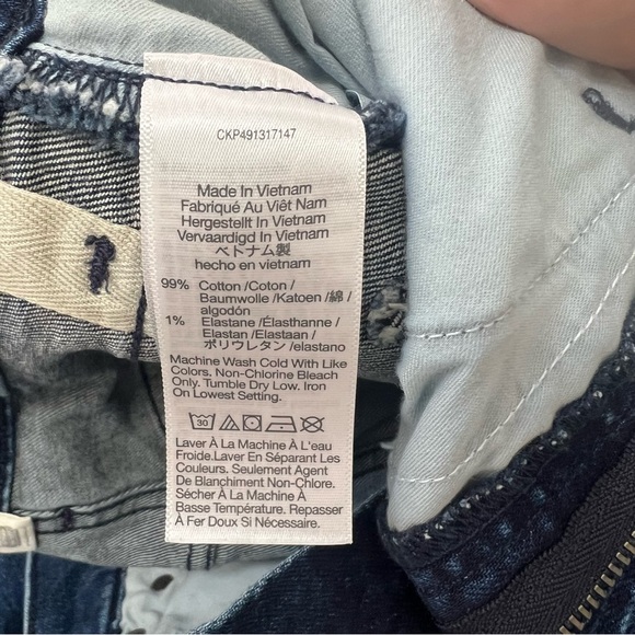 Madewell The Perfect Vintage Wide-Leg Jean in Nighthawk Wash Blue Size 28 - Picture 14 of 14